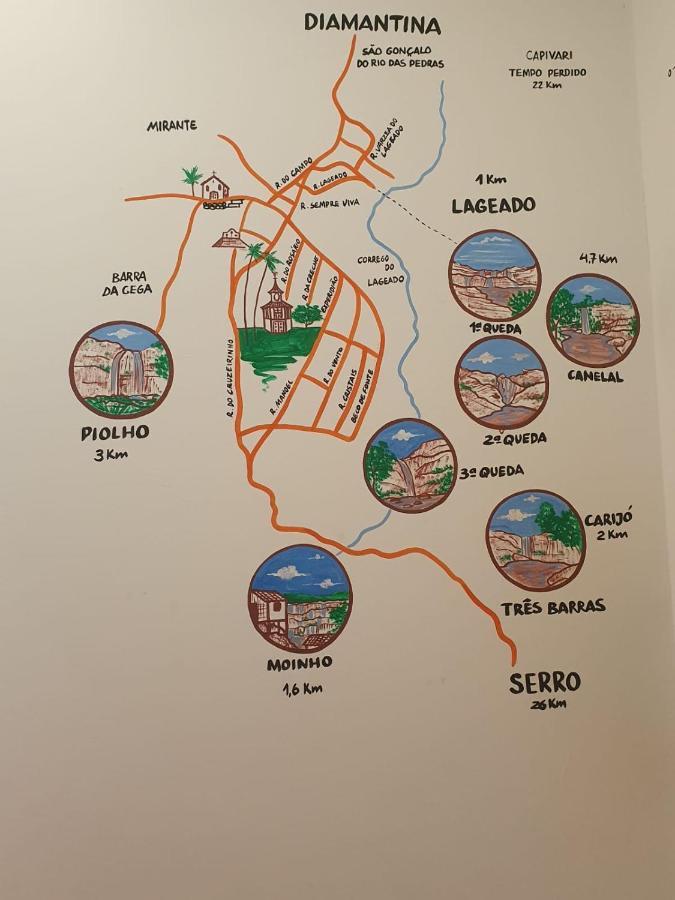 Pousada Estrada Real Milho Verde Ngoại thất bức ảnh